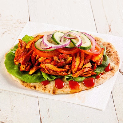 Chicken Kebab Naan