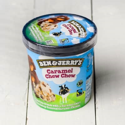 Ben & Jerry's Classic Caramel Chew Chew Ice Cream 465ml