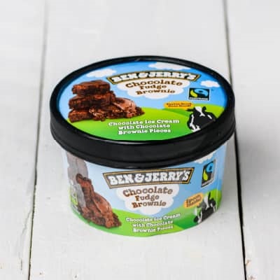 Ben & Jerry's Classic Chocolate Fudge Brownie Ice Cream 100ml